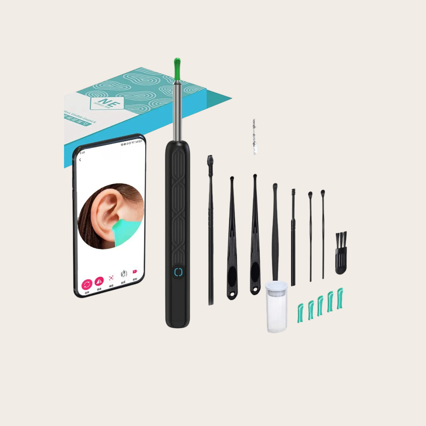 Smart Visual Ear Scoop